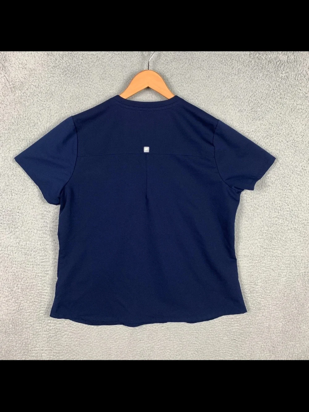 Fabletics Women's Navy V-Neck Scrub Top and Pants Set XL XXL 1X